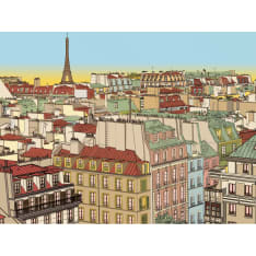 Artgeist Hyvää huomenta Paris! fototapetti