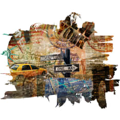 Artgeist New York collage fototapetti