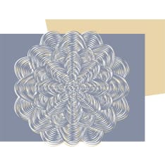 Wallpaper - White ornament