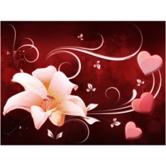 Artgeist Love message fototapetti