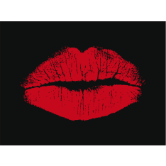 Artgeist Sensual lips fototapetti