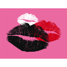 Artgeist Kolme suukkoja fototapetti