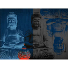 Artgeist Kolme inkarnaatioihin Buddha fototapetti