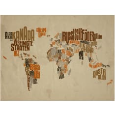 Artgeist Indiana Jones - map of adventures fototapetti