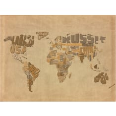 Artgeist Explorers &quot;maailmankartta fototapetti