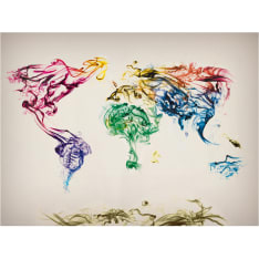 Artgeist Dancing smoke trails fototapetti