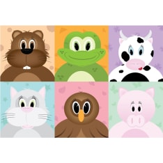 Artgeist Cheerful Animals fototapetti