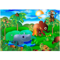 Artgeist Animal Family fototapetti