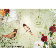 Artgeist Vintage Birds fototapetti