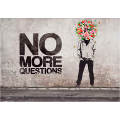 Artgeist No More Questions fototapetti
