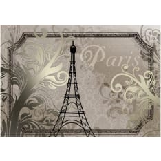 Artgeist Vintage Paris - Gold fototapetti