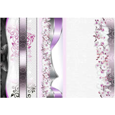 Artgeist Parade Of Orchids In Violet fototapetti
