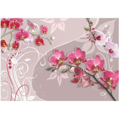 Artgeist Flight Of Pink Orchids fototapetti