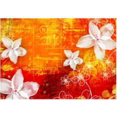 Artgeist Floral Notes Ii fototapetti