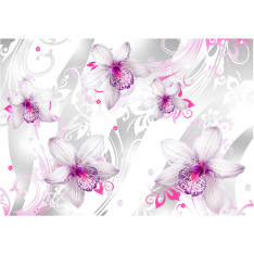 Artgeist Sounds Of Subtlety - Silver fototapetti