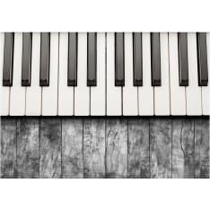 Artgeist Inspired By Chopin - Grey Wood fototapetti