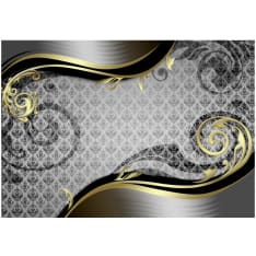 Artgeist Golden Snail fototapetti