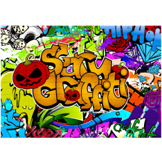 Artgeist Scary Graffiti fototapetti