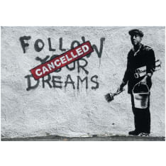 Artgeist Dreams Cancelled (Banksy) fototapetti