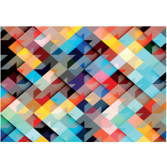 Artgeist Colour Patchwork fototapetti
