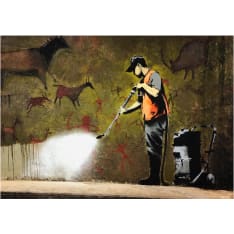 Artgeist Banksy - Cave Painting fototapetti