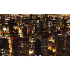 Artgeist Kaupungin yöllä - Chicago, USA fototapetti