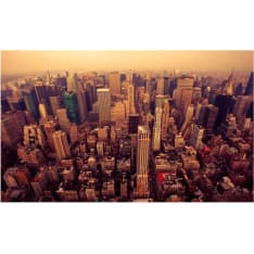 Artgeist Bird Eye View of Manhattan, New York fototapetti