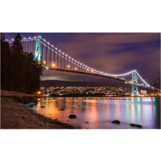 Artgeist Lions Gate Bridge - Vancouver (Canada) fototapetti