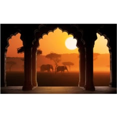Artgeist Hear Africa fototapetti