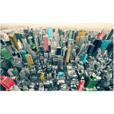 Artgeist New Yorkin värikkäitä heijastuksia fototapetti