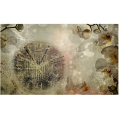 Artgeist clock (vintage) fototapetti
