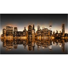 Artgeist New York and gold fototapetti