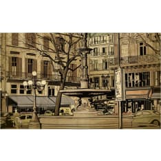 Artgeist Parisian fountain fototapetti