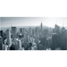 Artgeist New Yorkin horisonttiin mustavalkoisena fototapetti XXL