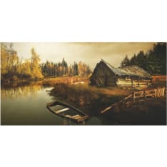 Artgeist Desolate hut fototapetti XXL