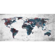 Artgeist World map on the wall fototapetti XXL