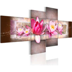 Artgeist Delicate Water Lilies taulusetti