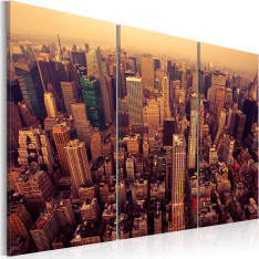 Artgeist Sunset Yli New York taulusetti