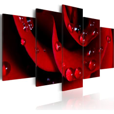 Artgeist Rose With Dew taulusetti