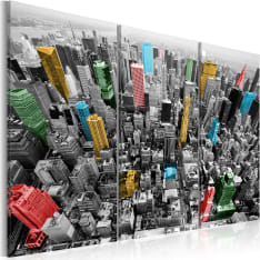 Artgeist New York In The Cmyk Color Model taulusetti