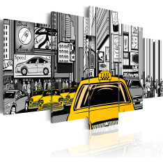 Artgeist Cartoon Taxi taulusetti