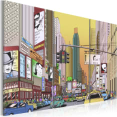 Artgeist Cartoon City taulusetti