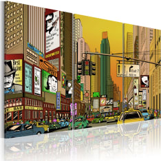 Artgeist Cartoon Nyc taulusetti