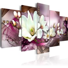 Artgeist Magnetic Abstraction With An Orchid taulusetti