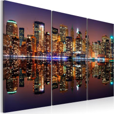 Artgeist New York Water Reflection taulusetti
