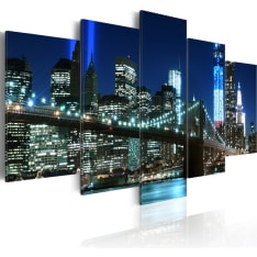 Artgeist Blue Nyc taulusetti