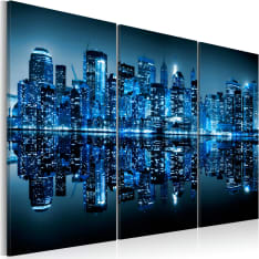 Artgeist Manhattan In Blue Shade taulusetti