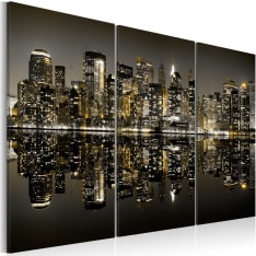 Artgeist Golden New York taulusetti