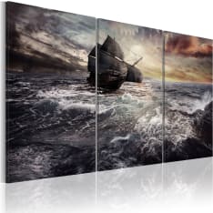 Artgeist Lonely Ship On A High Seas taulusetti