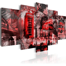 Artgeist London Kollaasi - 5 Kpl taulusetti